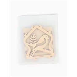 Деревянный скворечник - кормушка для птиц «Птица»