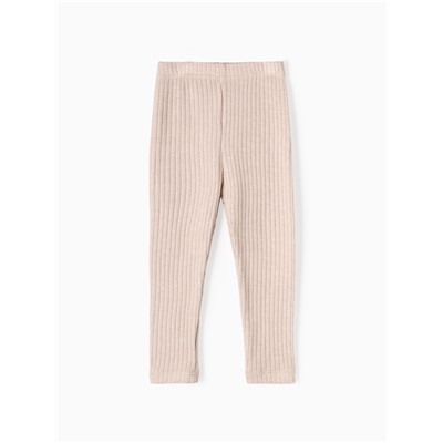 Легинсы (лосины) детские KAFTAN, рост 140 см, бежевые