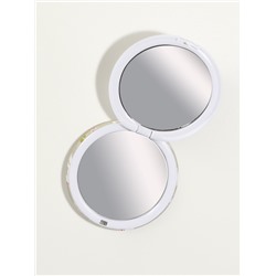 Зеркало складное «Спокойствие», d=7.3 см, с увеличением, оливковое