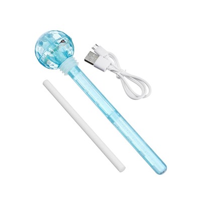 Увлажнитель воздуха «Чупа-Чупс» HM-23, ультразвуковой, погружной, с подсветкой, USB, синий