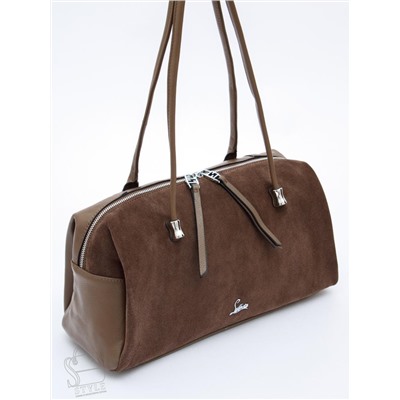 Сумка женская кожаная 98409SP cappuccino Velina Fabbiano-Safenta в Новосибирске