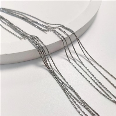 Колье из цепочек