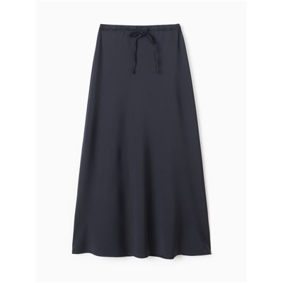 Юбка миди женская MINAKU: Enjoy, синяя, размер 46