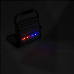 Фонарь рабочий аккумуляторный, 100 Вт, 6000 мАч, 5200 лм, диод 2835, IP65, 17 х 20 х 5 см