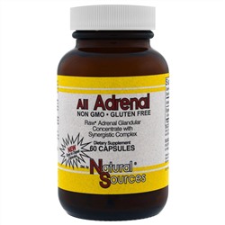 Natural Sources, All Adrenal, 60 капсул