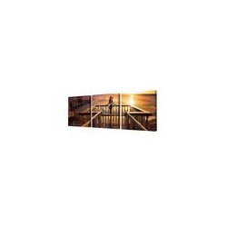 Часы настенные 35*110см модульные часы  Сюжет V254