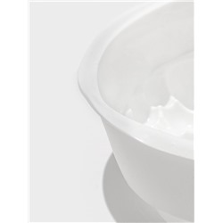 Форма для муссовых десертов и выпечки Доляна «Морская пена», силикон, 24×8 см, белая