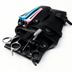 Сумка для мастера, 23×12 см, длина ремня 119 см, чёрная