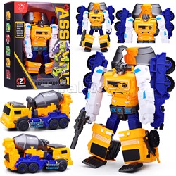 Робот трансформирующийся в цементовоз, в коробке