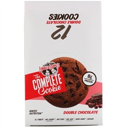 Lenny & Larry's, The COMPLETE Cookie, Double Chocolate, 12 Cookies, 2 oz (57 g) Each