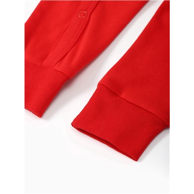 Комбинезон Крошка Я «Первый НГ», рост 86-92 см, красный