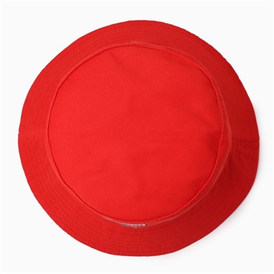 Панама детская MINAKU «Весёлая компания», размер 52, красная