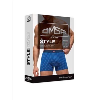 Omsa Трусы OmS_Rango_1234 Боксеры с открытой резинкой, CO