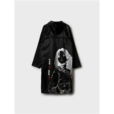 Плащ текстильный с полиуретановым покрытием для женщин (дождевик)