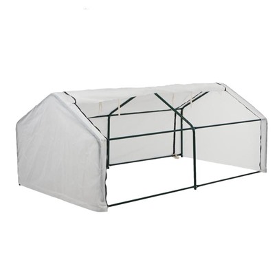 Мини-теплица, 2.5×1.4×1.15 м, стальной каркас d=16 мм, спанбонд 60 г/м²