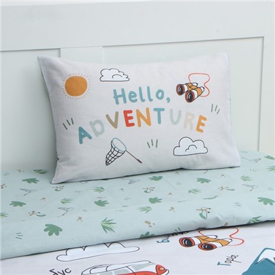 Постельное бельё 1.5-спальное «Этель» Hello, adventure, бязь