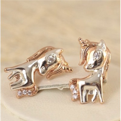 Серьги позолота H01-15382