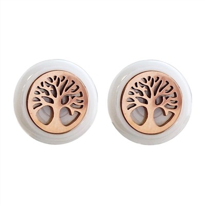 Серьги с керамикой