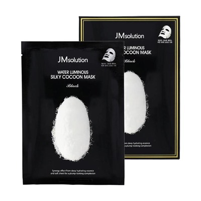 JMsolution Маска-салфетка для упругости кожи с протеинами шелка Water Luminous Silky Cocoon Mask