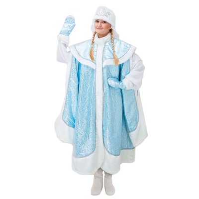 Карнавальный костюм «Снегурочка боярская», р. 44-48, рост 170 см