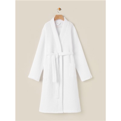 Халат вафельный детский SL HOME: Kids «Блан де Блан», размер 36, 100% хлопок, 280 г/м²