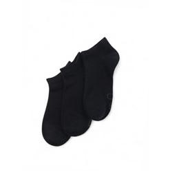 Носки мужские спортивные укороченные 3 пары Resport, размер 42-45, чёрные