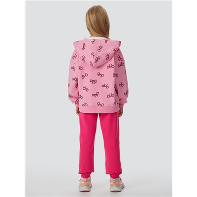 КОМПЛЕКТ ДЛЯ ДЕВОЧЕК (ТОЛСТОВКА, БРЮКИ, ФУТБОЛКА) 397736