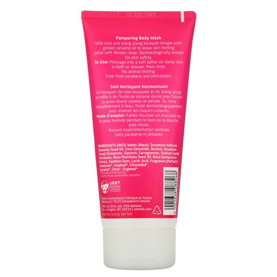 Weleda, Pampering Body Wash, Wild Rose Extracts, 6.8 fl oz (200 ml)
