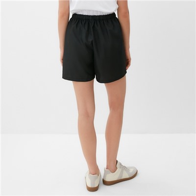 Шорты женские MINAKU: Basic line, чёрные, размер 44