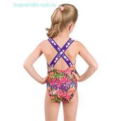 1033 Купальник сплошной для девочки (3-12 лет)