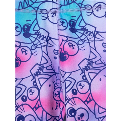 Термокомплект трикот. для девочек: фуфайка (футболка) с длин. рук, брюки