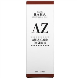 Cos De BAHA, AZ 10, сыворотка с азелаиновой кислотой, 30 мл (1 жидк. унция)