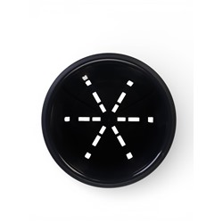 Горшок для цветов «Япония», 3 л, пластиковый, графитовый