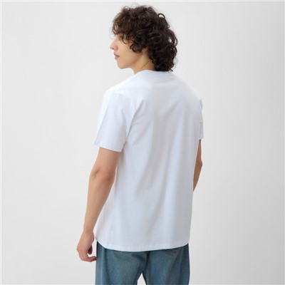 Футболка мужская KAFTAN «Обещание» белый, размер L