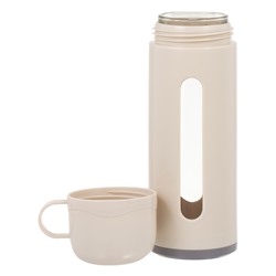 Бутылка для воды, 500 мл, бежевая