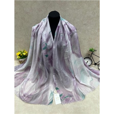 Легкий платок на голову и шею, мультицвет