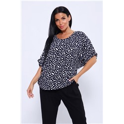 Блузка 32728 (Темно-синий)