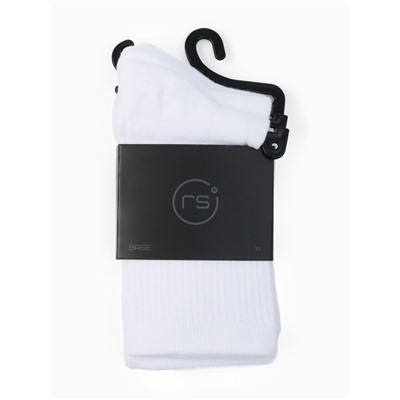 Носки спортивные хлопковые Resport, 3 пары, размер 35-38, белые