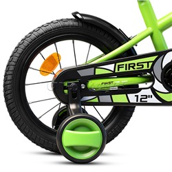 Велосипед 12" Rocket First, цвет зеленый