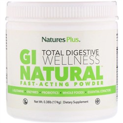 Nature's Plus, Быстродействующий порошок GI Natural, 0,38 ф. (174 г)