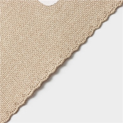 Салфетки сервировочные на стол Доляна Coffee, 4 шт., 44×29 см, бежевые