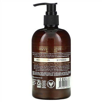 Soapbox, Liquid Hand Soap, Coconut Milk & Sandalwood, 12 fl oz (354 ml)