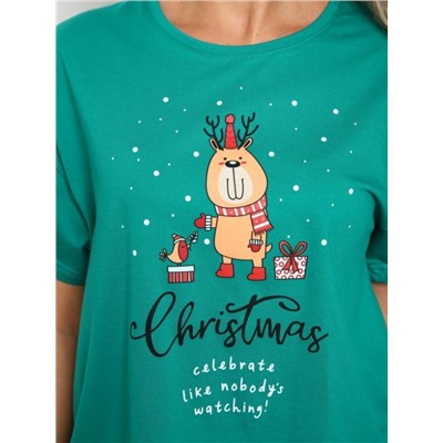 Пижама "Бонбончик" (Зеленый)