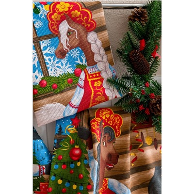 Полотенце Веселые лошадки