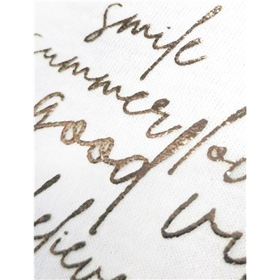 Футболка с принтом свободная из премиального 100% хлопка