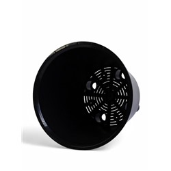 Кашпо для цветов с дренажной вставкой Rosemary, 16 л, d=33 см, пластиковое, на колёсиках, бежевое