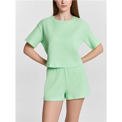 КОМПЛЕКТ ЖЕНСКИЙ (ФУТБОЛКА, ШОРТЫ) 592463