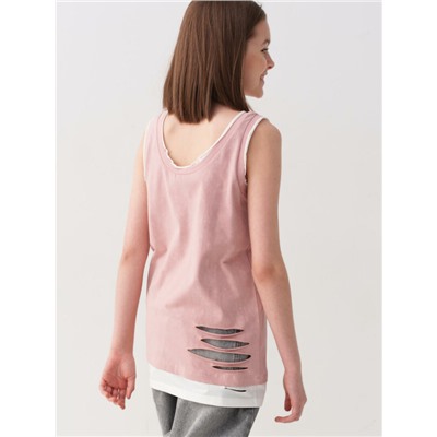 Майка трикотажная для девочек