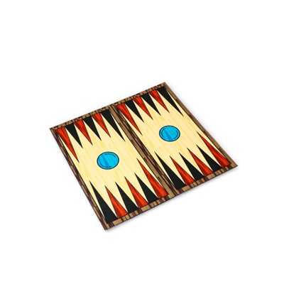 Коврик - сидушка для бани и сауны «Нарды», 56.5×53 см, полиэфир