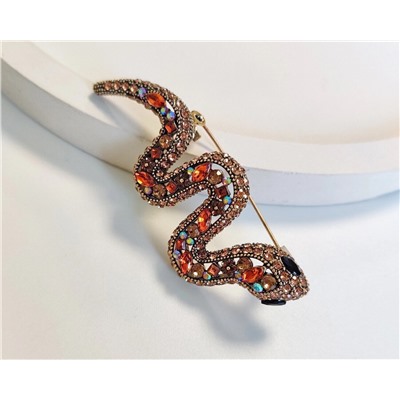 Брошь ЗМЕЙКА